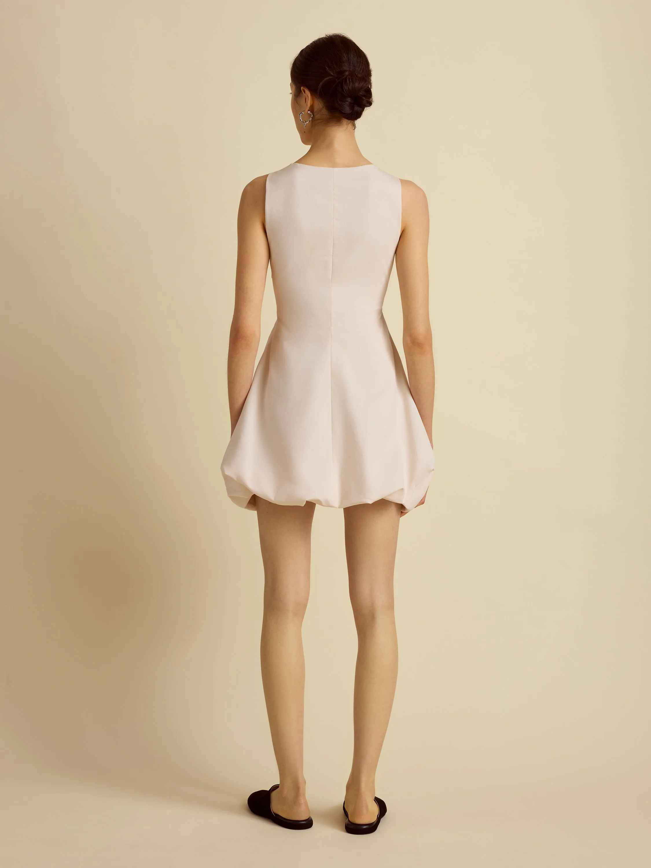 Cutout Cotton Bubble Dress sold by Marina Moscone product image thumbnail 3
