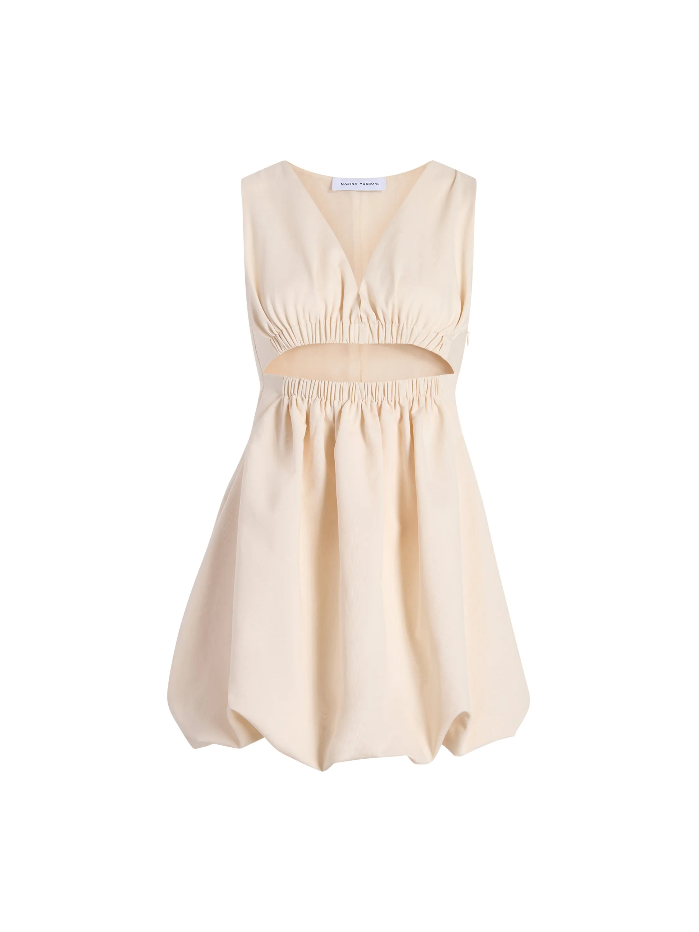 Cutout Cotton Bubble Dress sold by Marina Moscone product image thumbnail 5