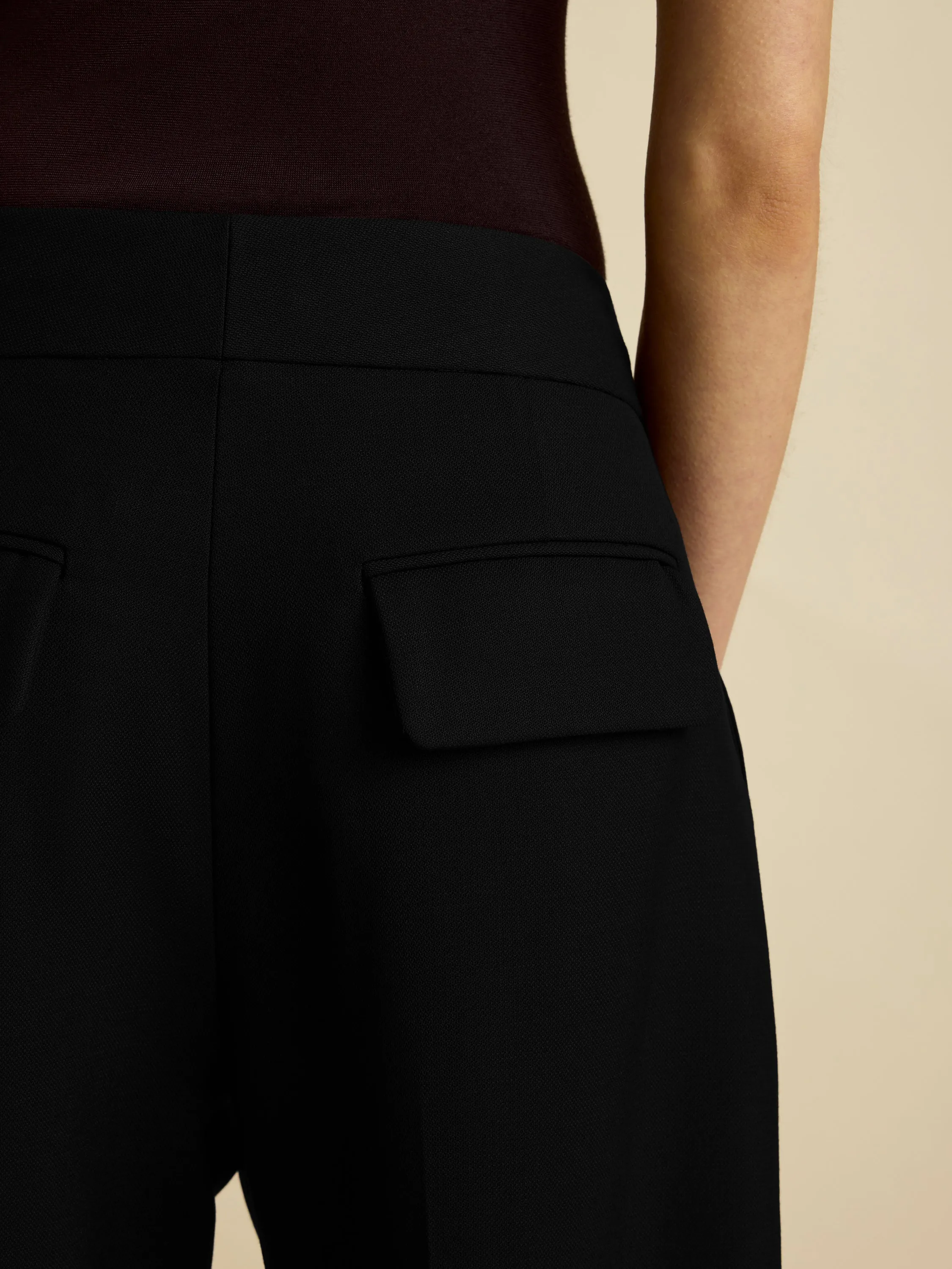 Tailored Cocoon Trouser sold by Marina Moscone product image thumbnail 4