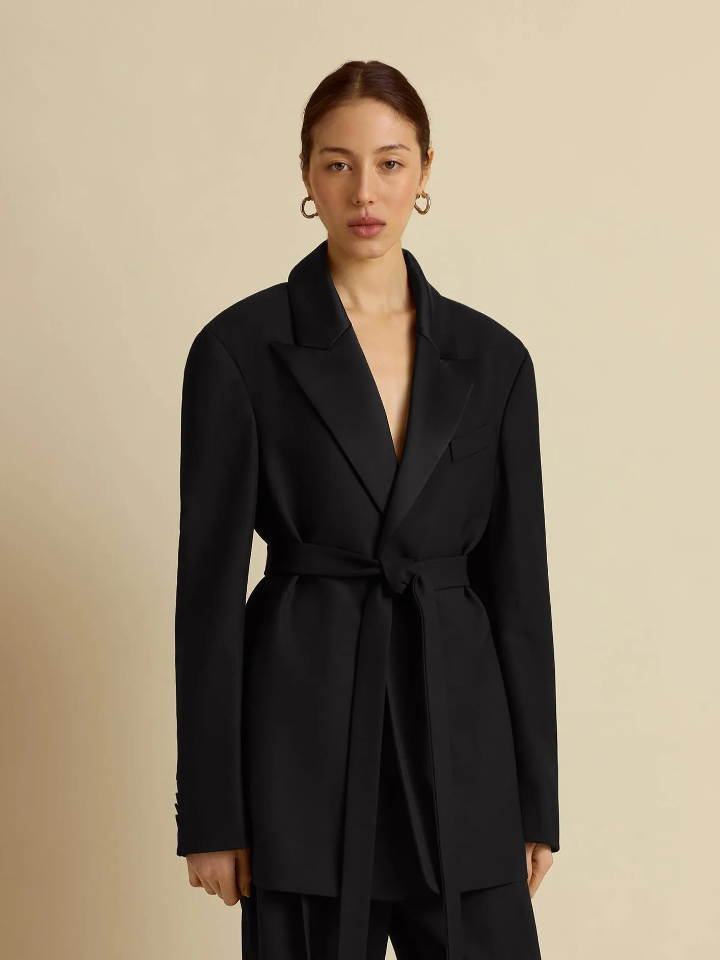 Boyfriend Blazer with Belt sold by Marina Moscone