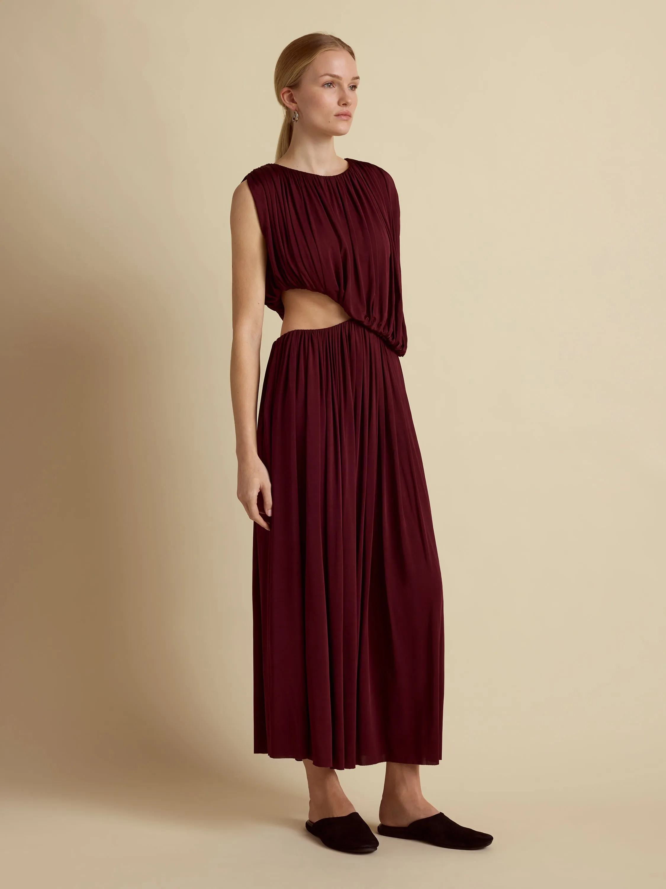 Draped Jersey Dress sold by Marina Moscone product image thumbnail 2