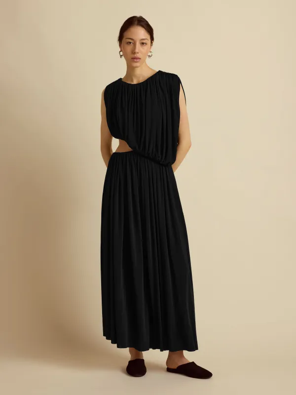 Draped Jersey Dress made by Marina Moscone