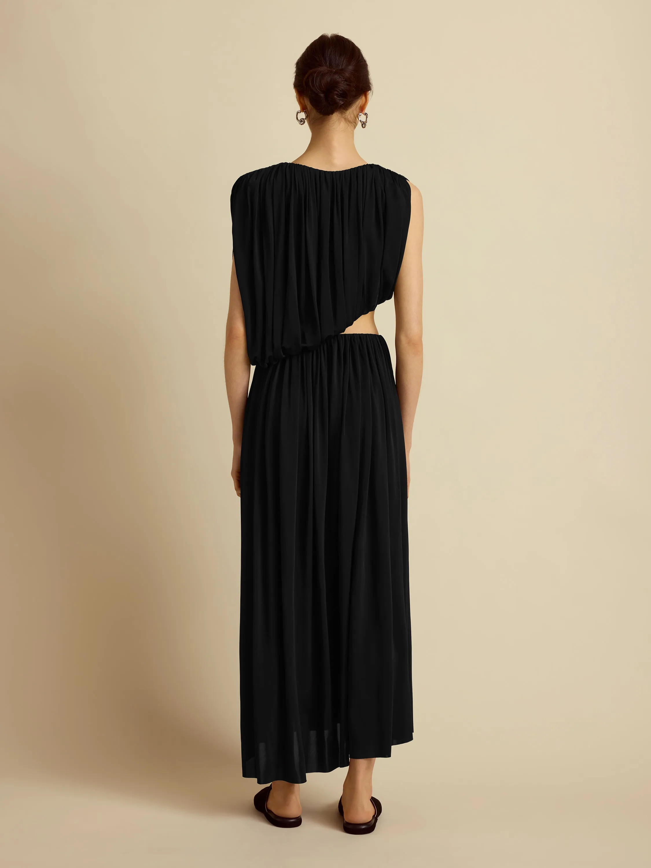 Draped Jersey Dress sold by Marina Moscone product image thumbnail 3