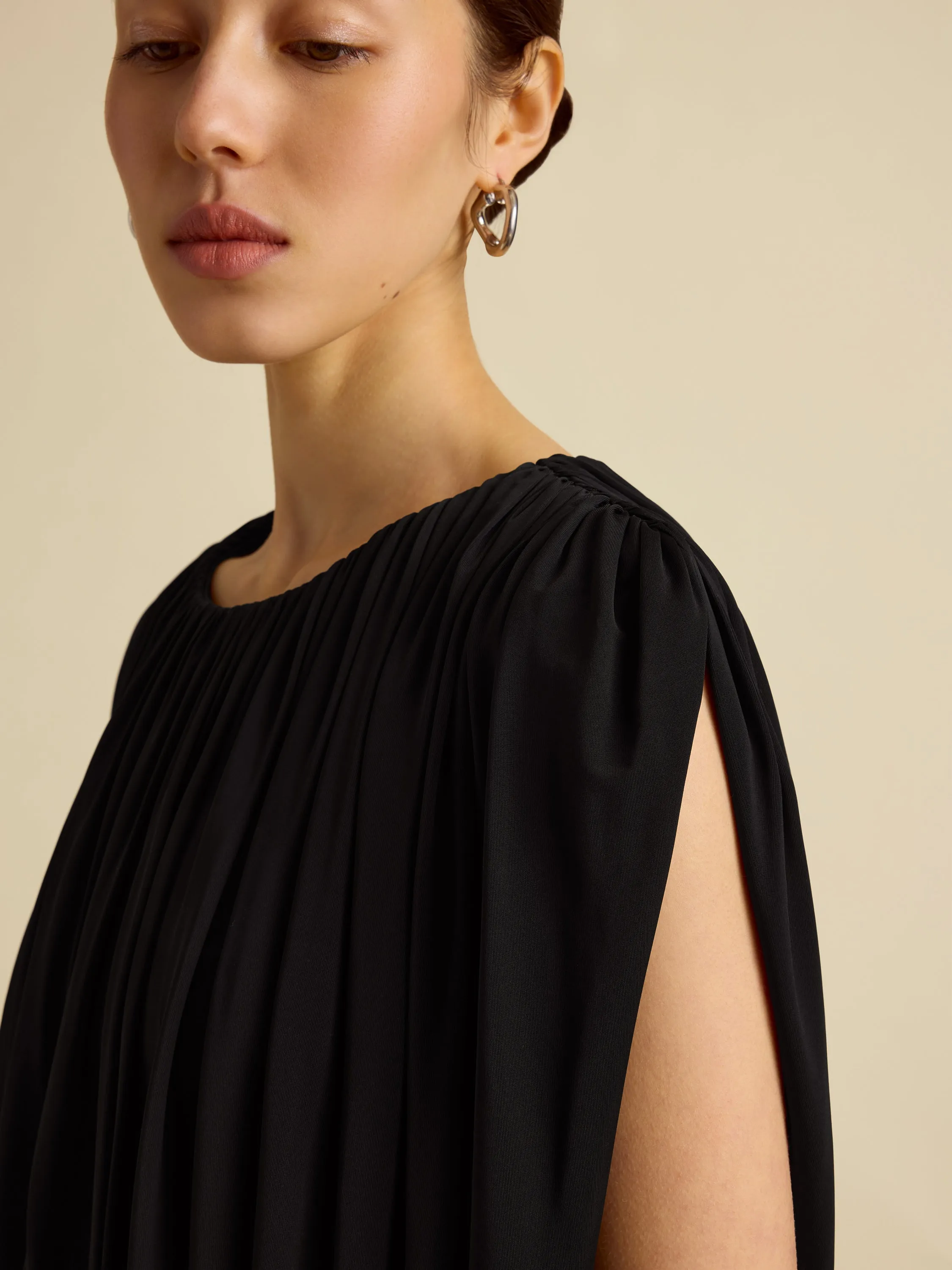 Draped Jersey Top sold by Marina Moscone product image thumbnail 5
