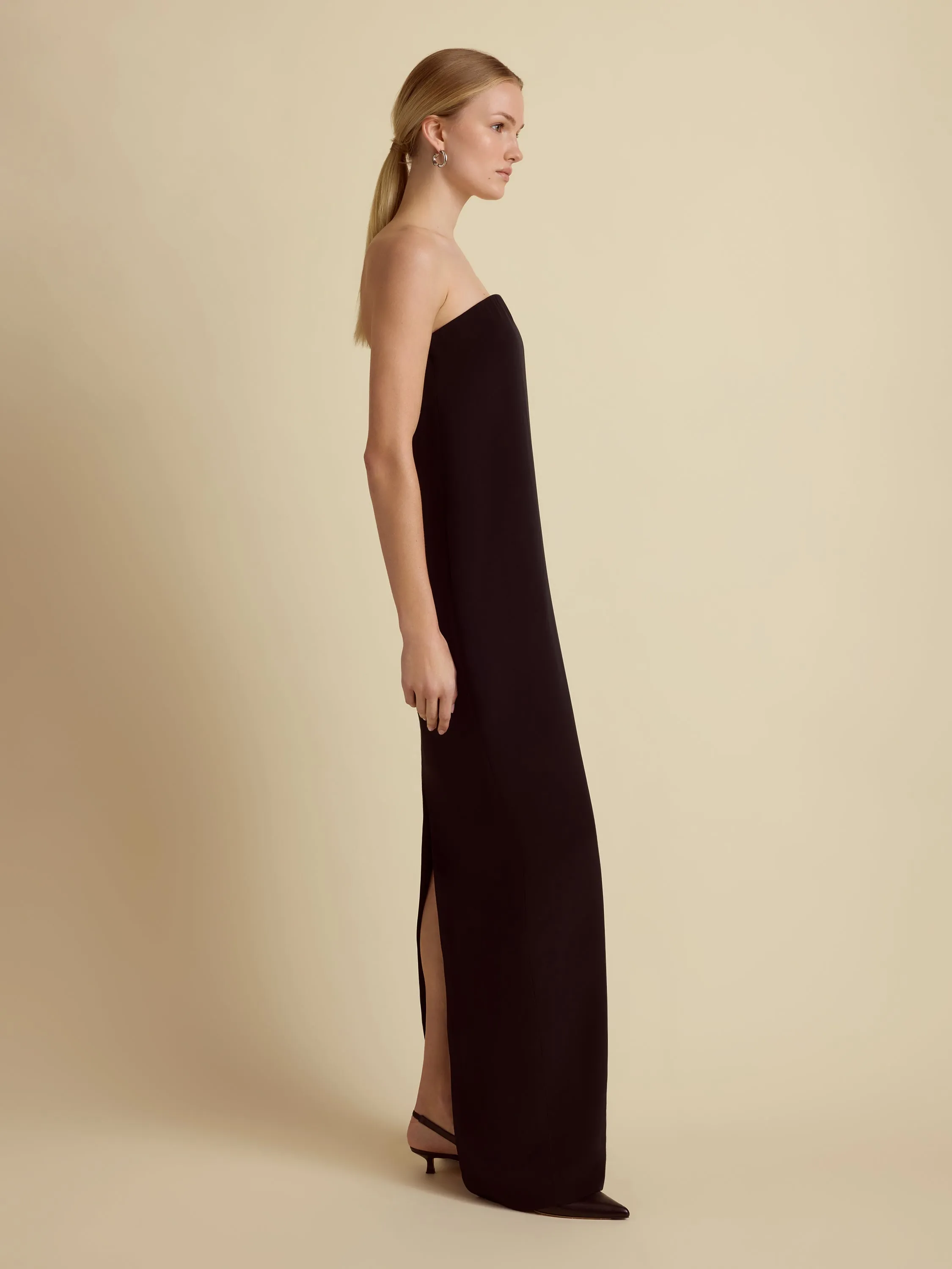 Strapless Cocoon Dress sold by Marina Moscone product image thumbnail 2