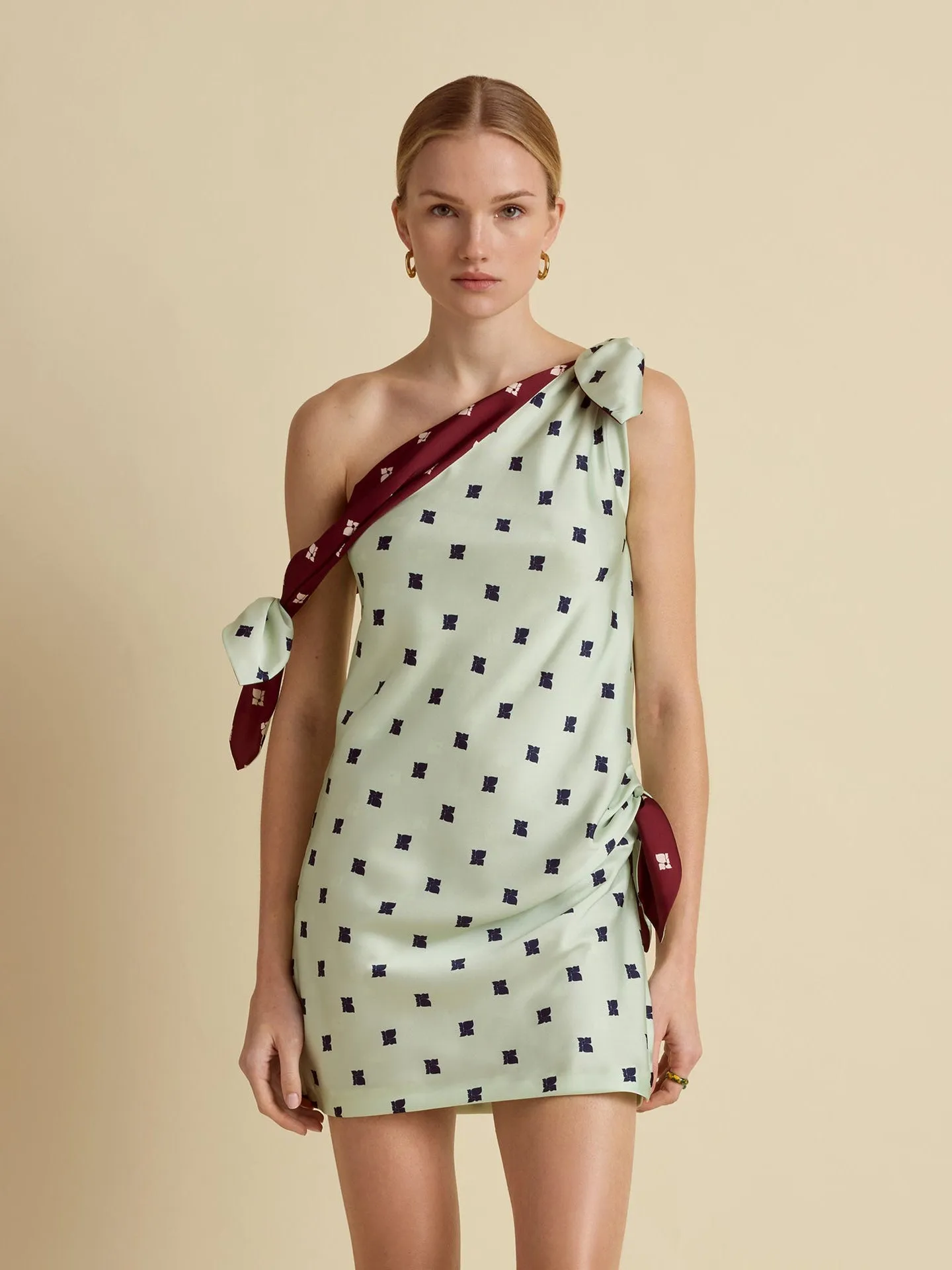 Floral Tabard Tie Tunic sold by Marina Moscone