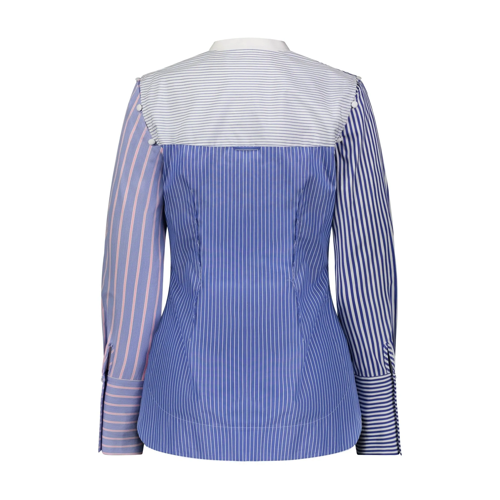 Cotton Shirt with Button-Out Sleeves sold by Marina Moscone product image thumbnail 2