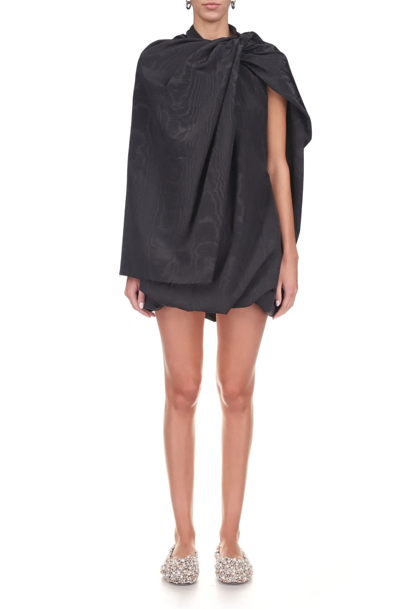 Moiré Twist Capelet sold by Marina Moscone