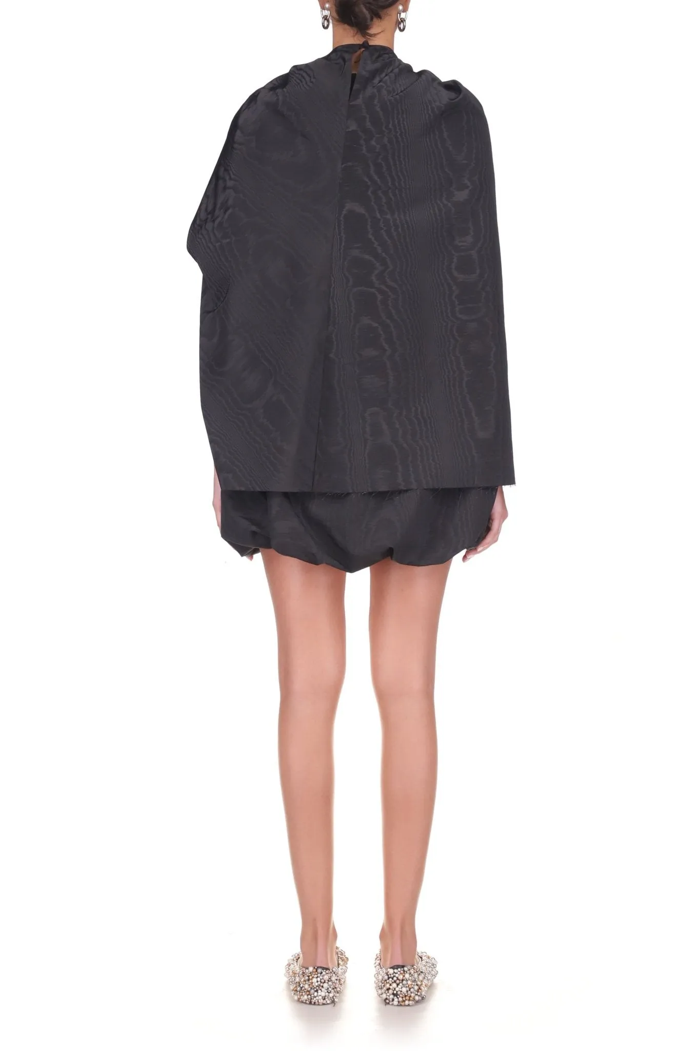 Moiré Twist Capelet sold by Marina Moscone product image thumbnail 2