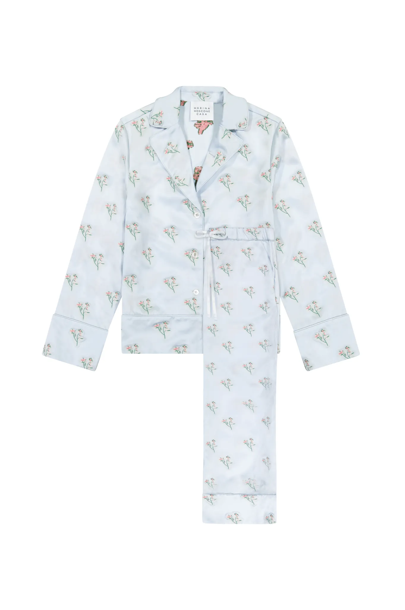 Fil Coupé Pajama Set sold by Marina Moscone