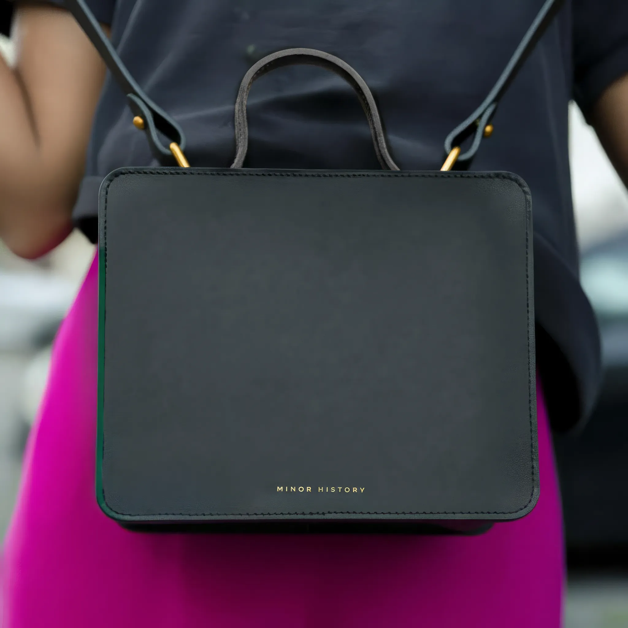 The Box Top Handle Crossbody sold by Minor History product image thumbnail 5