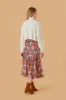 Eloise Skirt, Harvest Grid sold by Olivia by Livro