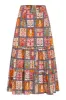 Eloise Skirt, Harvest Grid sold by Olivia by Livro