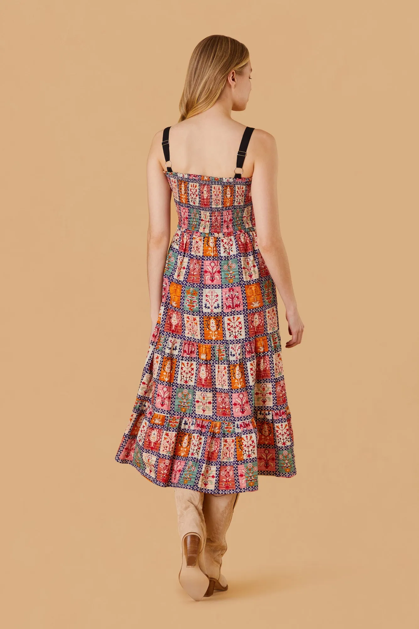 Milly Dress, Harvest Grid sold by Olivia by Livro product image thumbnail 2