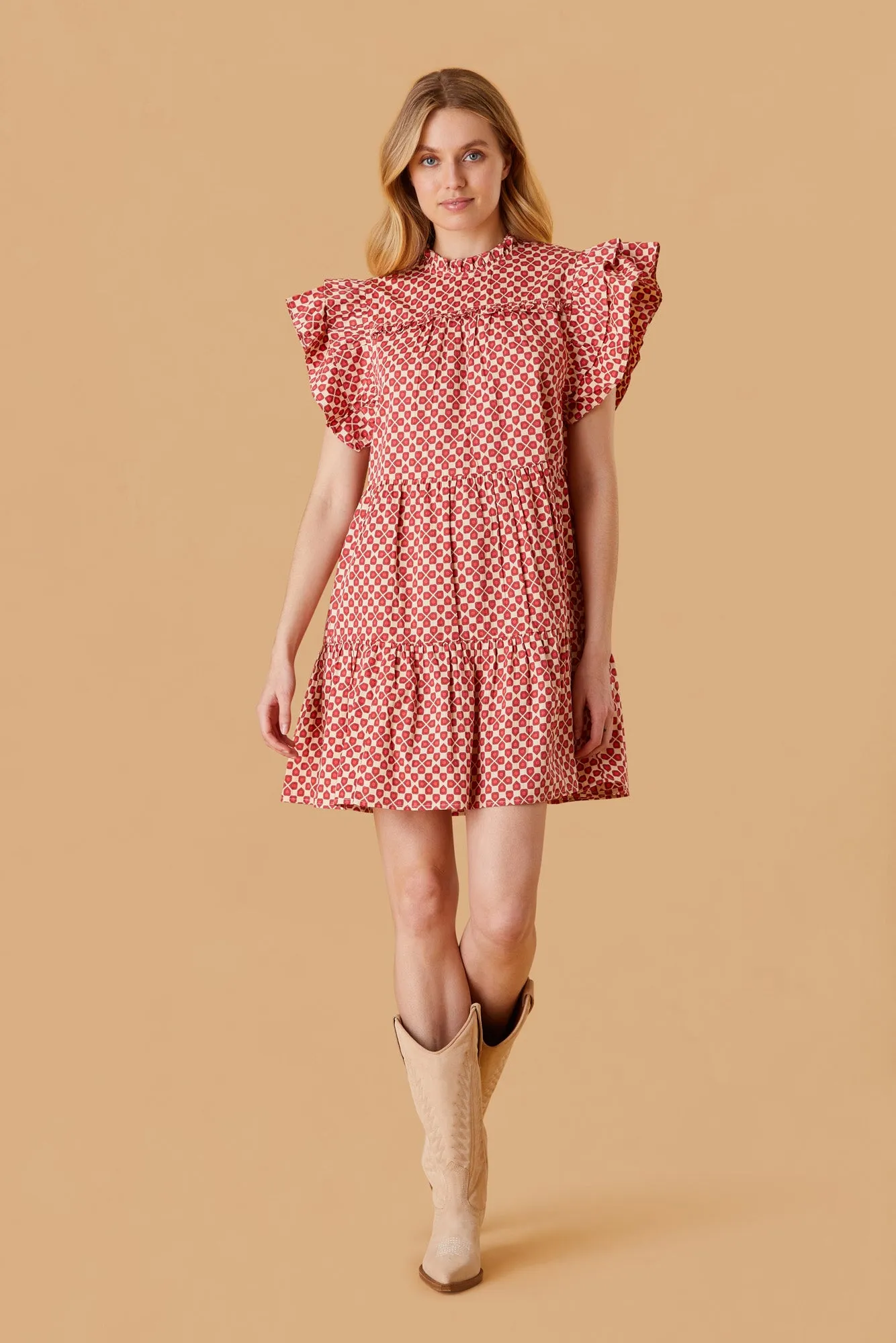 Zoe Dress, Harvest Petal sold by Olivia by Livro product image thumbnail 3