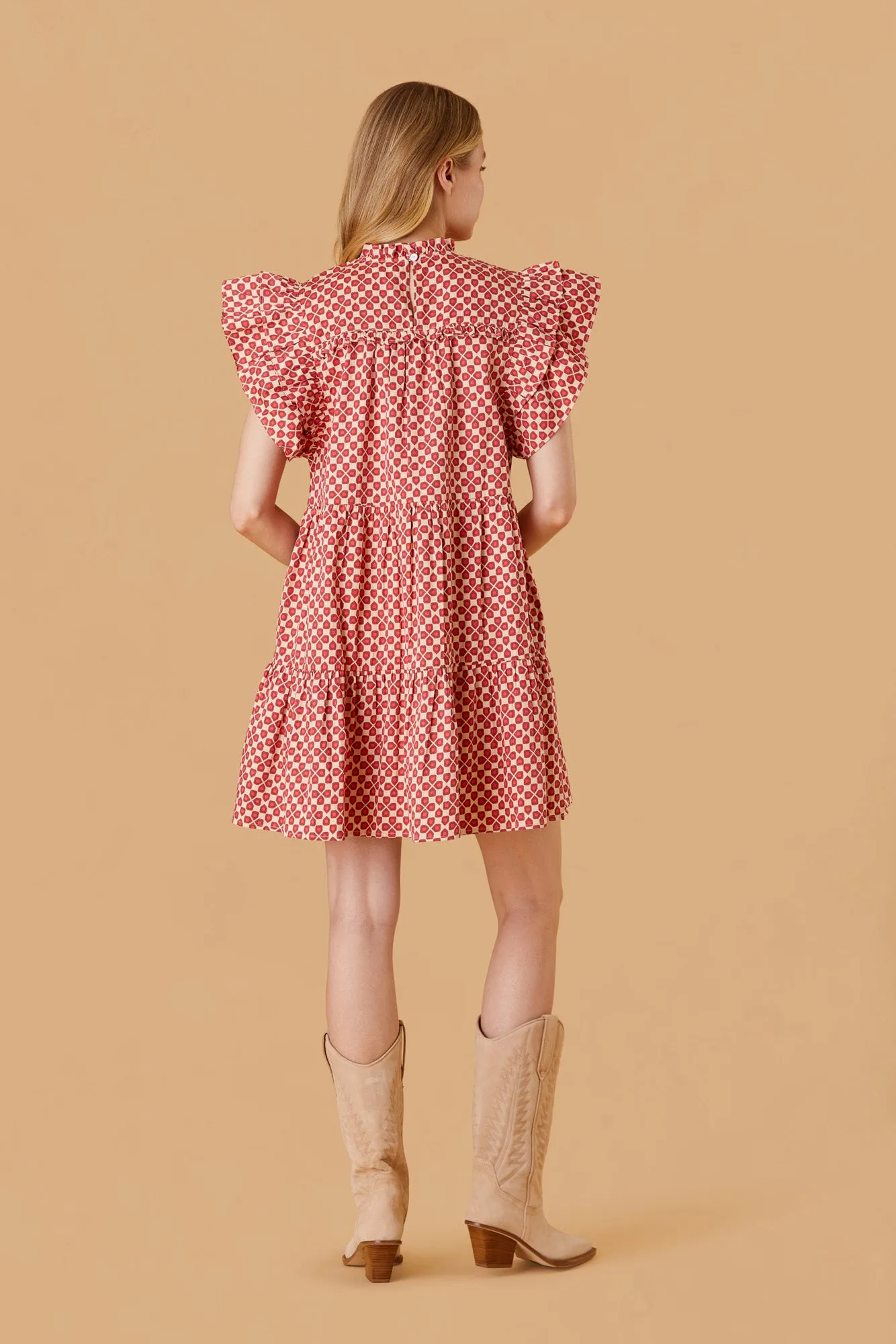 Zoe Dress, Harvest Petal sold by Olivia by Livro product image thumbnail 4