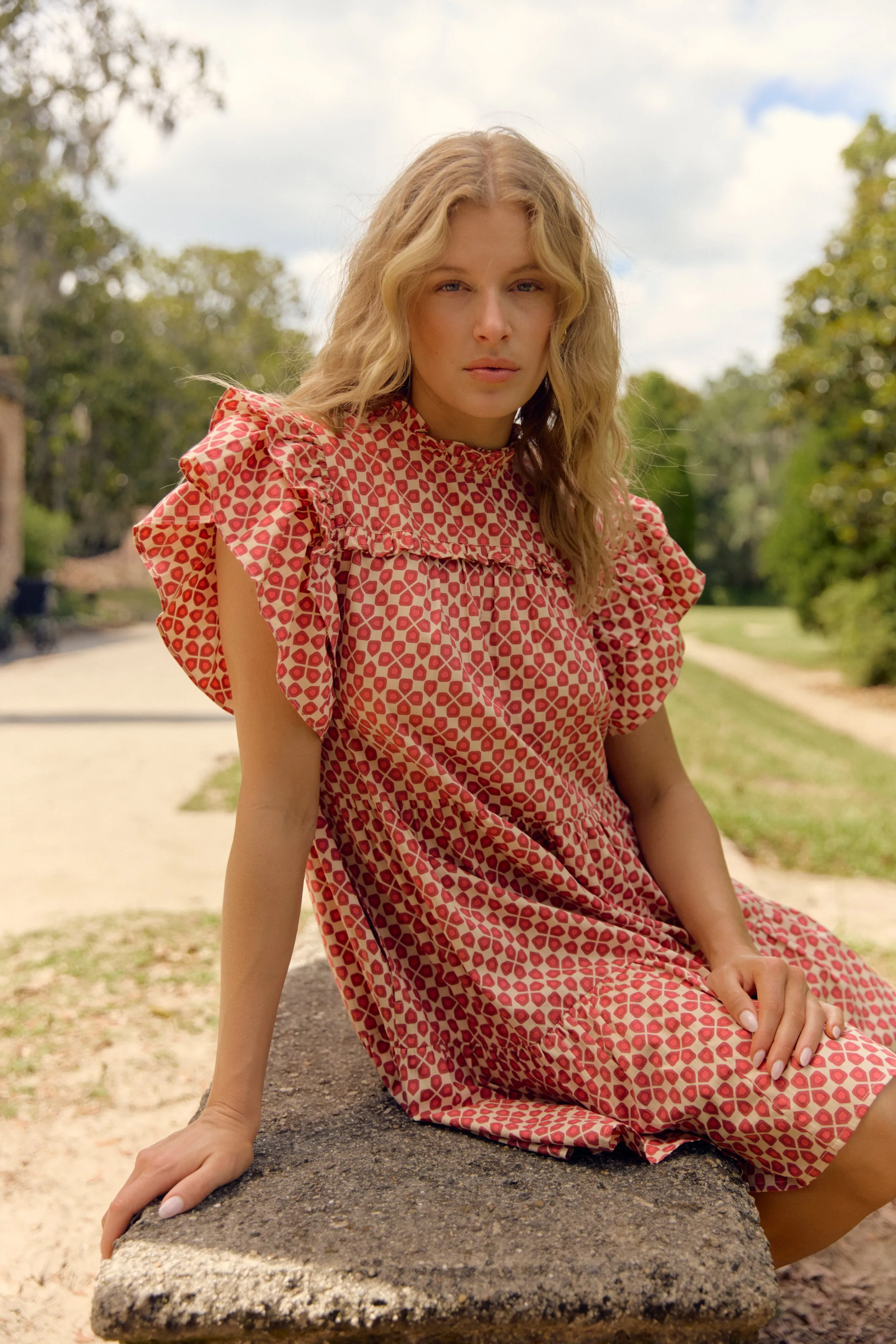 Zoe Dress, Harvest Petal sold by Olivia by Livro product image thumbnail 2