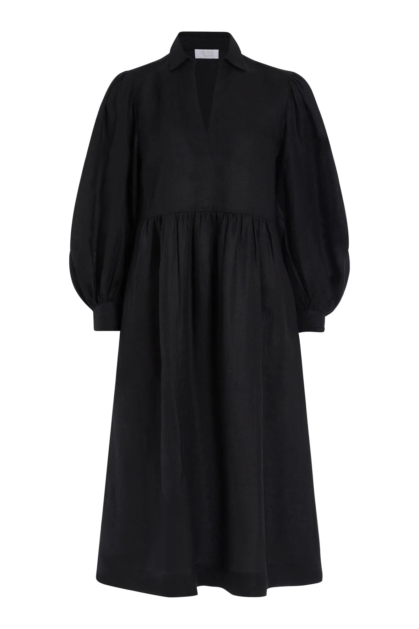 Elliot Dress, Ganache sold by Olivia by Livro product image thumbnail 3