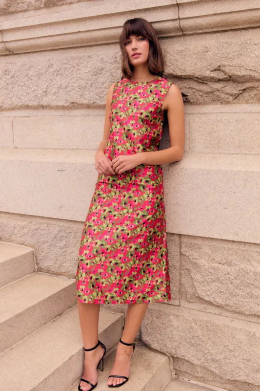 Waller Dress, Mulberry made by Olivia by Livro