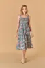 Milly Dress, Sea Tiles sold by Olivia by Livro