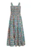 Milly Dress, Sea Tiles sold by Olivia by Livro