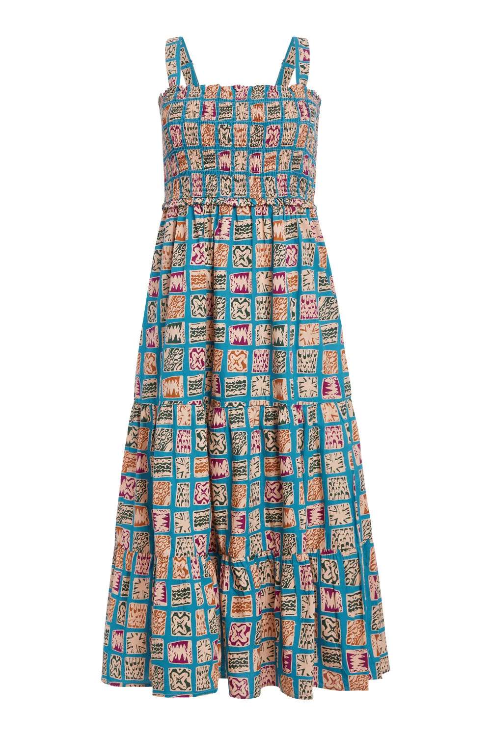 Milly Dress, Sea Tiles sold by Olivia by Livro product image thumbnail 2