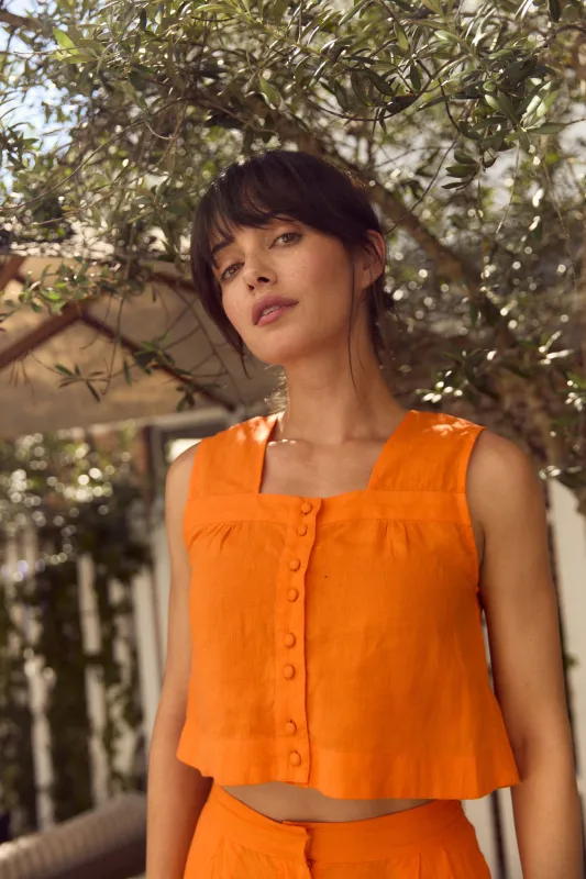 Nellie Top, Sunset sold by Olivia by Livro