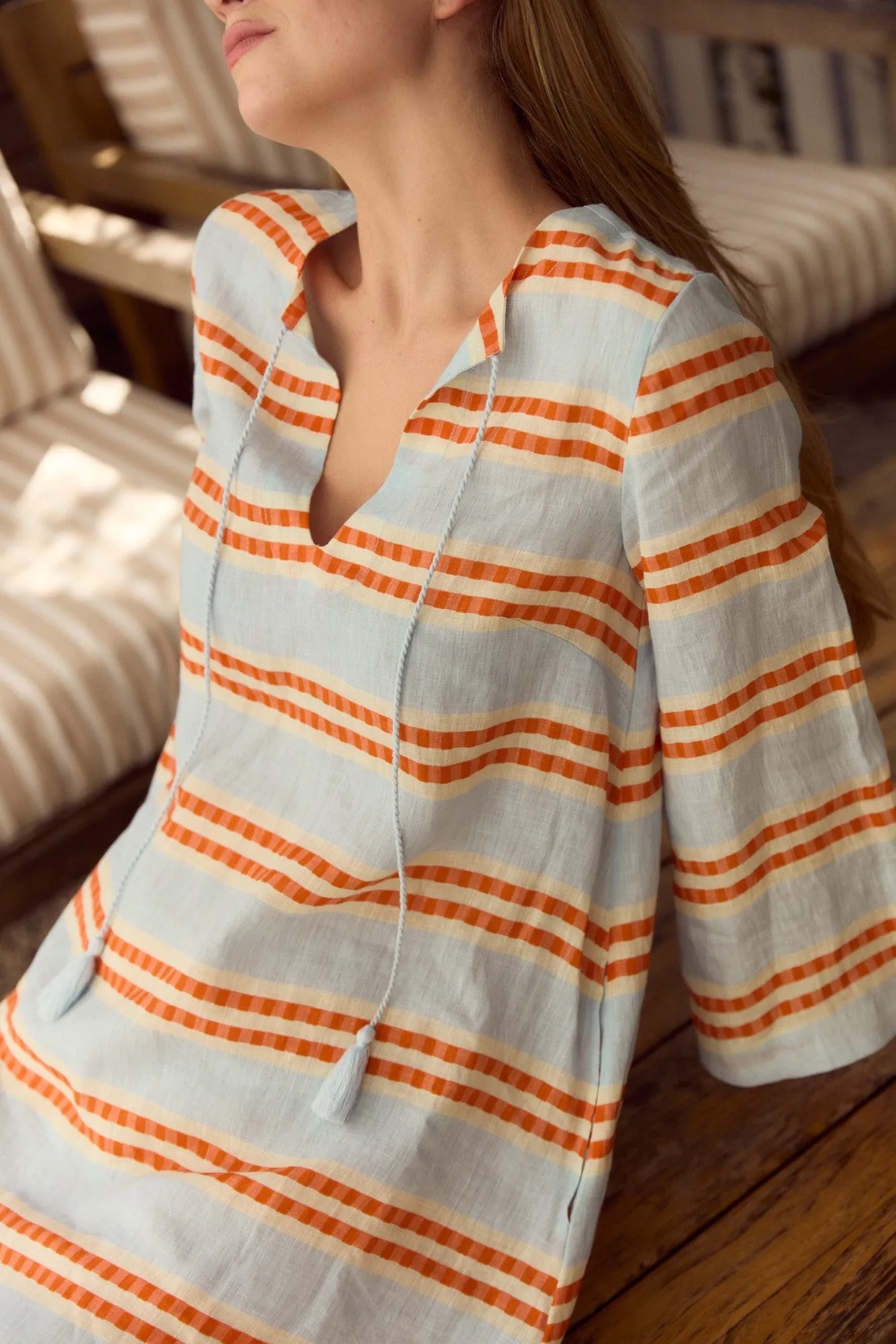 Indie Dress, Capri Stripe sold by Olivia by Livro product image thumbnail 5