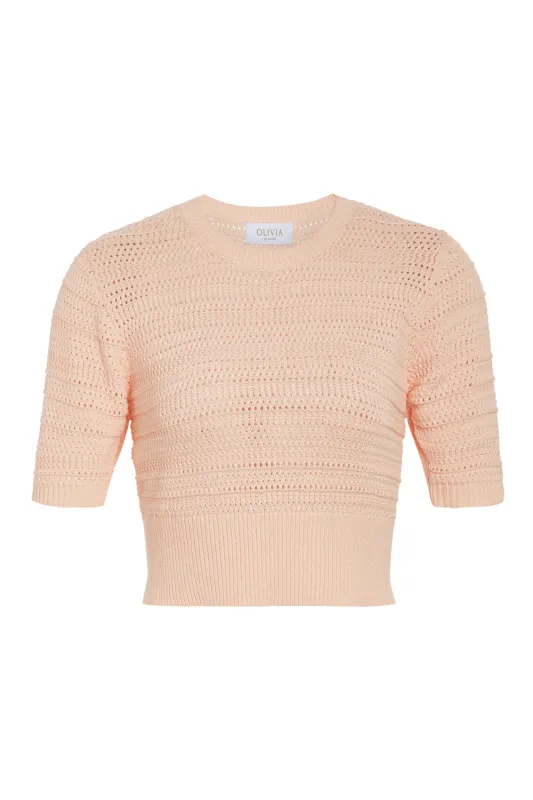 Hannah Sweater, Light Pink sold by Olivia by Livro