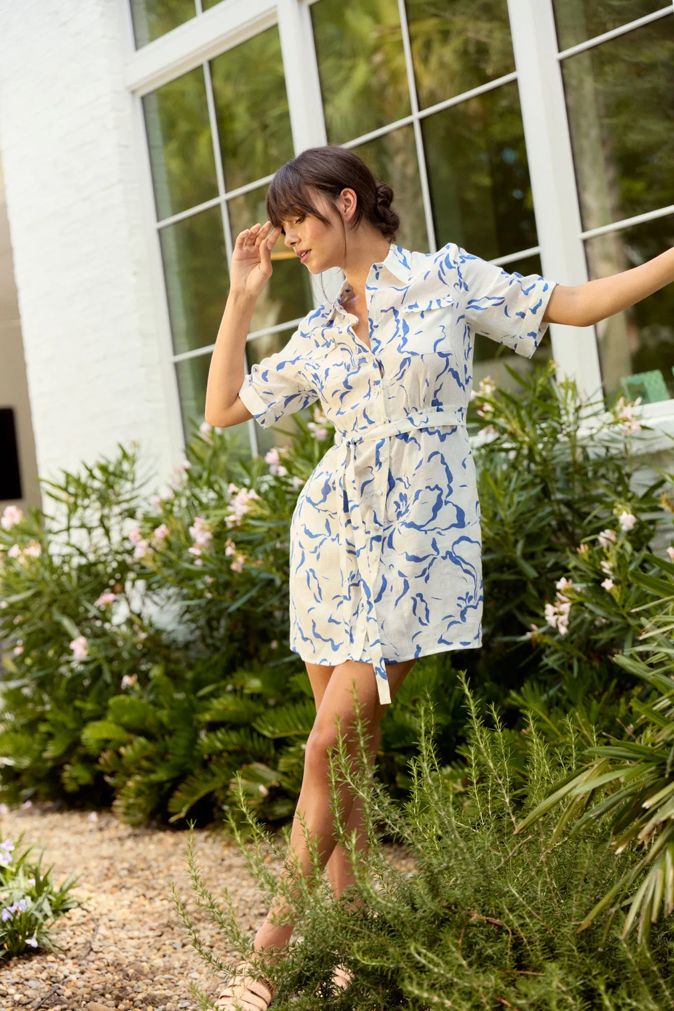 Tilly Dress, Ibisco Reverse sold by Olivia by Livro product image thumbnail 3