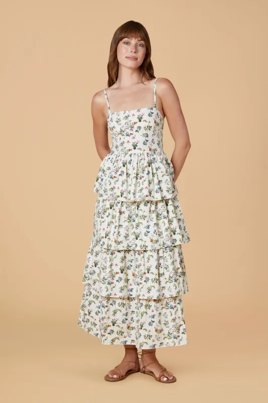 Ophelia Dress, Dewberry sold by Olivia by Livro