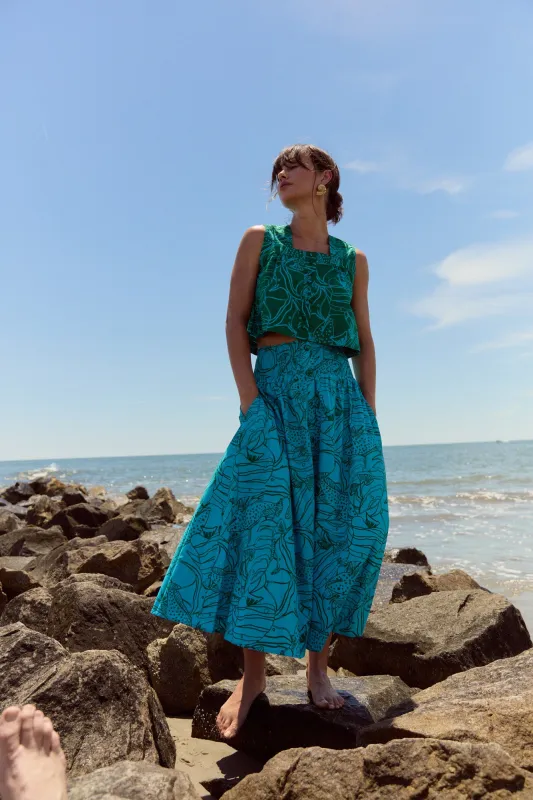 Georgia Skirt, Reef Reverse sold by Olivia by Livro