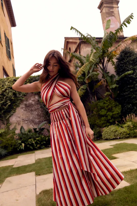 Georgia Skirt, Cabana Stripes sold by Olivia by Livro