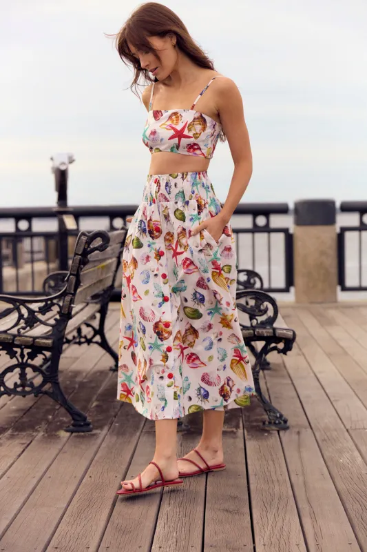 Georgia Skirt, La Concha sold by Olivia by Livro