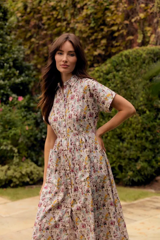 Lakelyn Dress, Aqueous Petals sold by Olivia by Livro