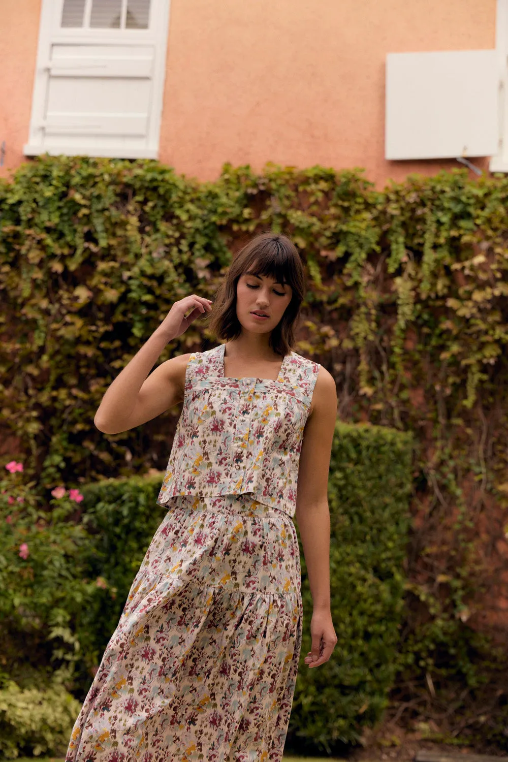 Quinn Skirt, Aqueous Petals sold by Olivia by Livro product image thumbnail 5