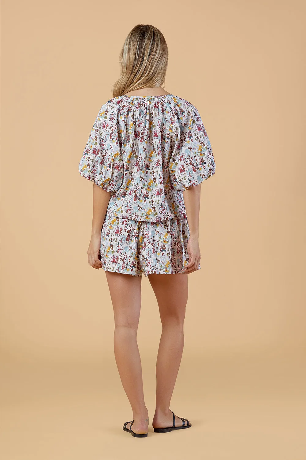 Rowie Shorts, Aqueous Petals sold by Olivia by Livro product image thumbnail 3