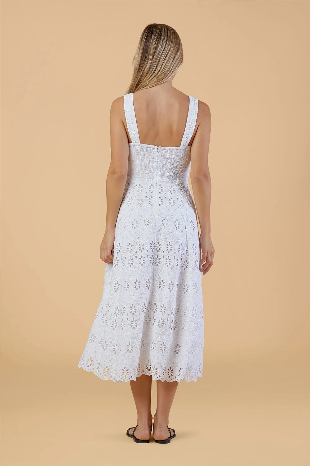 Alice Dress, White Eyelet sold by Olivia by Livro product image thumbnail 2
