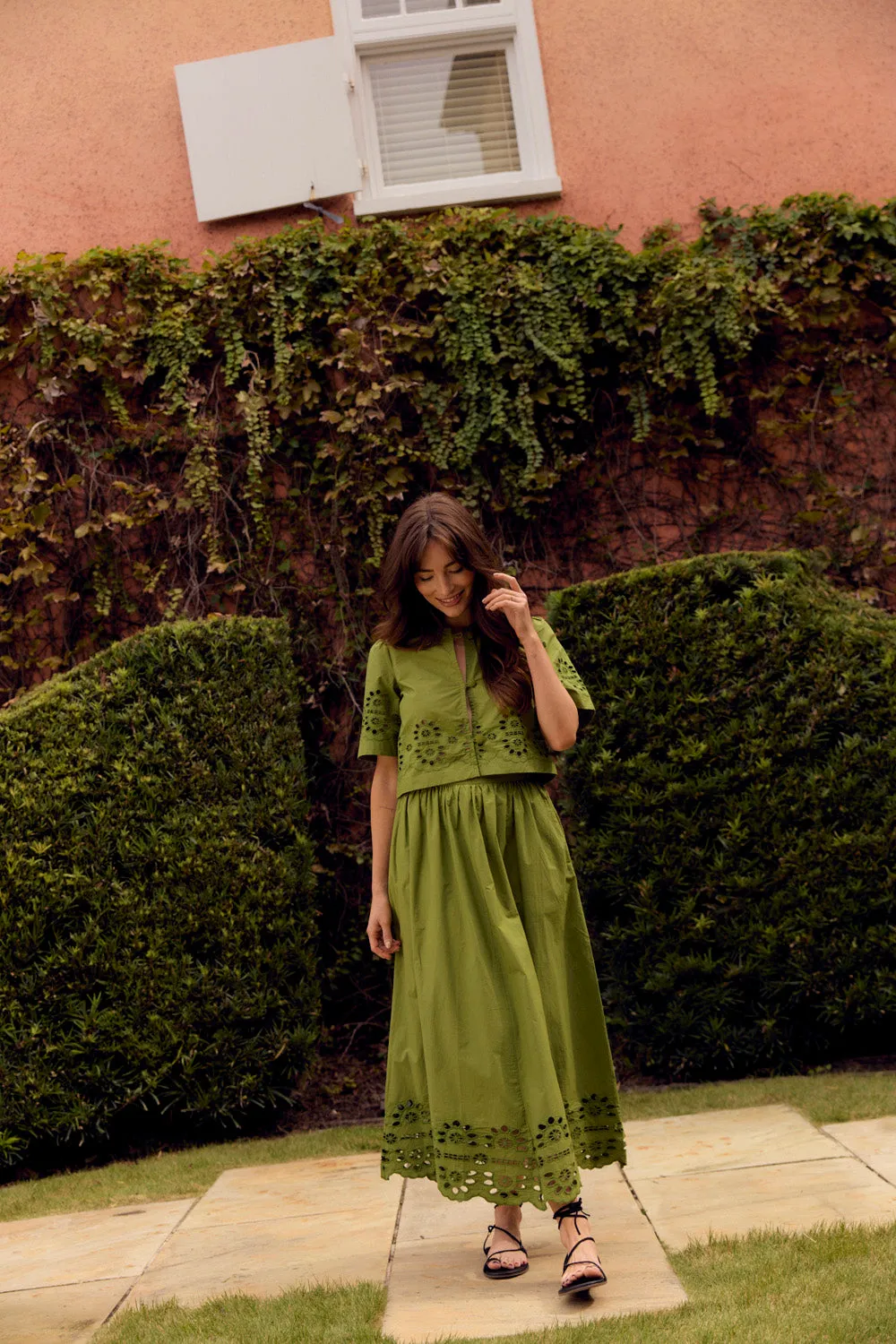 Kit Skirt, Moss sold by Olivia by Livro product image thumbnail 4