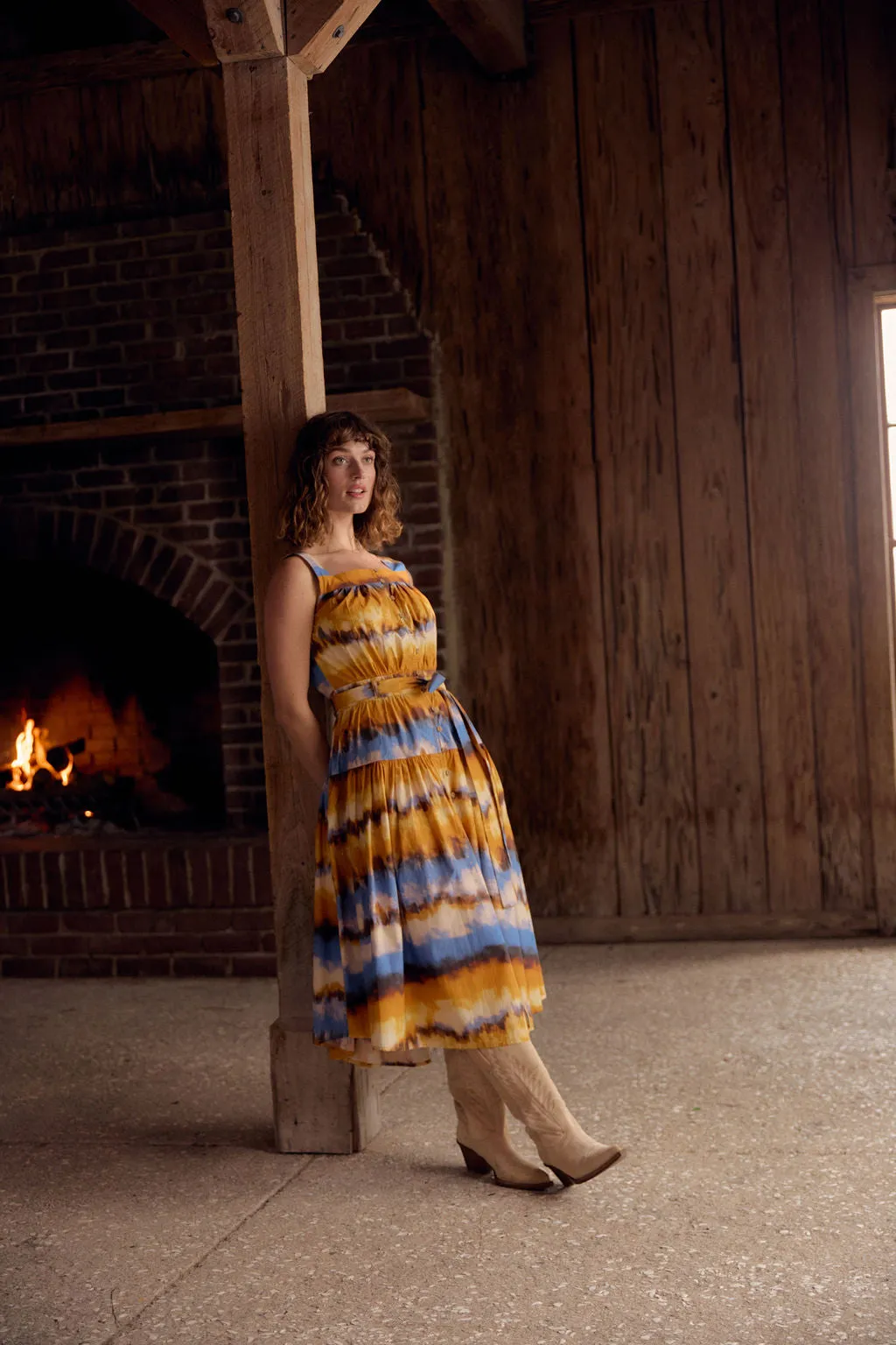 Cami Dress, Golden Ombre sold by Olivia by Livro