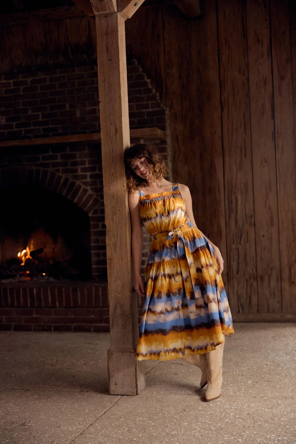 Cami Dress, Golden Ombre sold by Olivia by Livro product image thumbnail 4