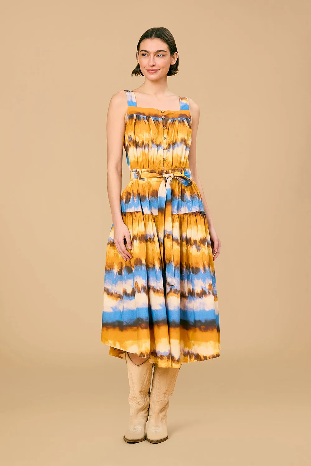Cami Dress, Golden Ombre sold by Olivia by Livro product image thumbnail 5