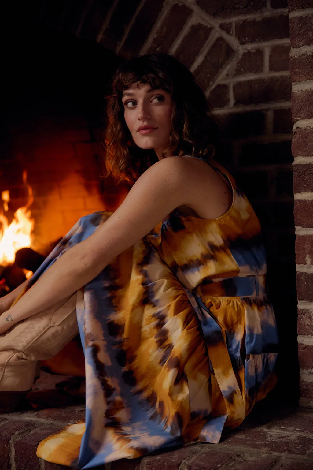 Cami Dress, Golden Ombre sold by Olivia by Livro product image thumbnail 2