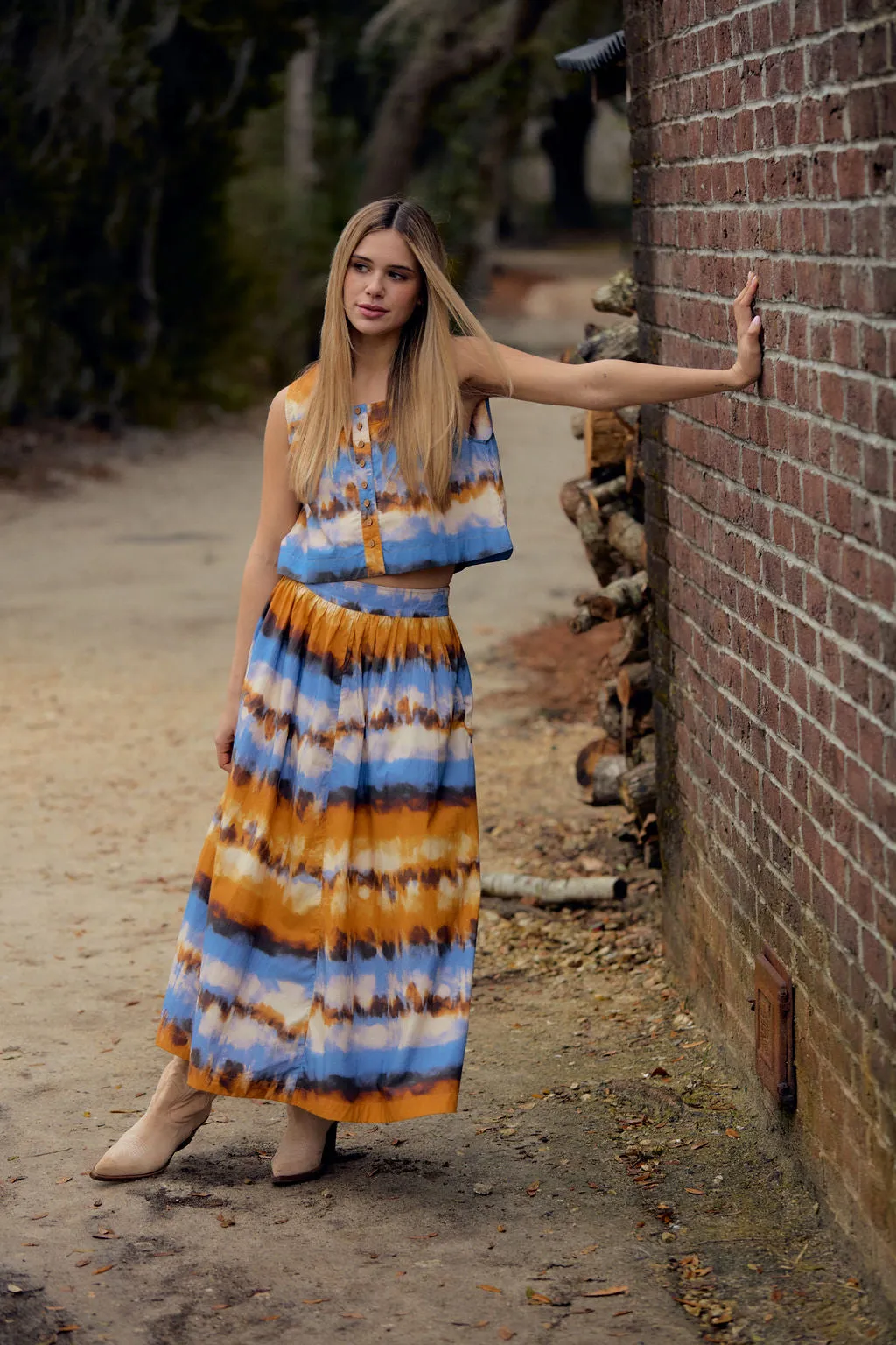 Nellie Top, Golden Ombre sold by Olivia by Livro product image thumbnail 2