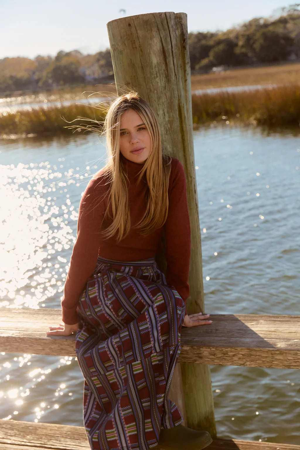 Gabby Skirt, Basketweave sold by Olivia by Livro product image thumbnail 3