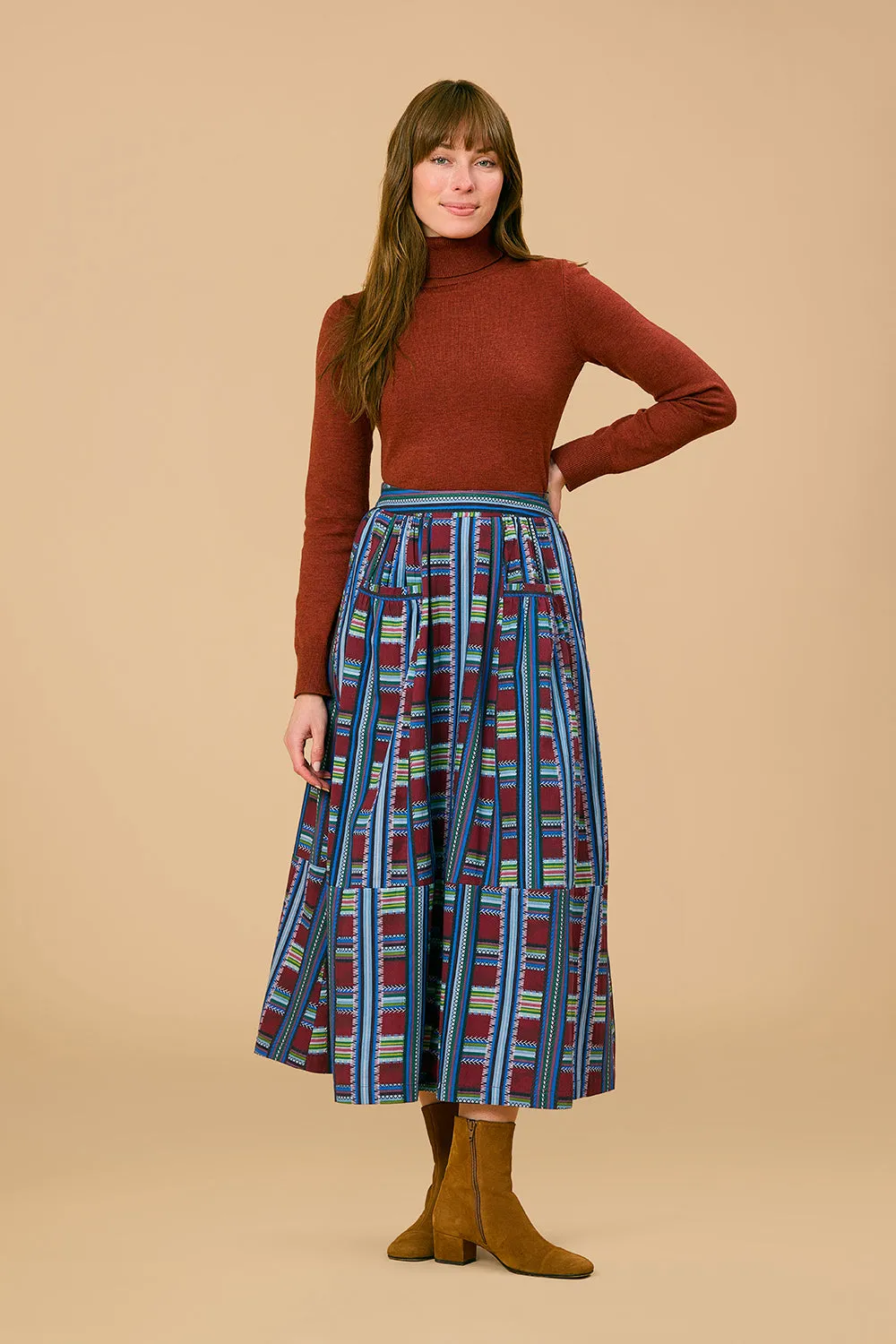 Gabby Skirt, Basketweave sold by Olivia by Livro product image thumbnail 2