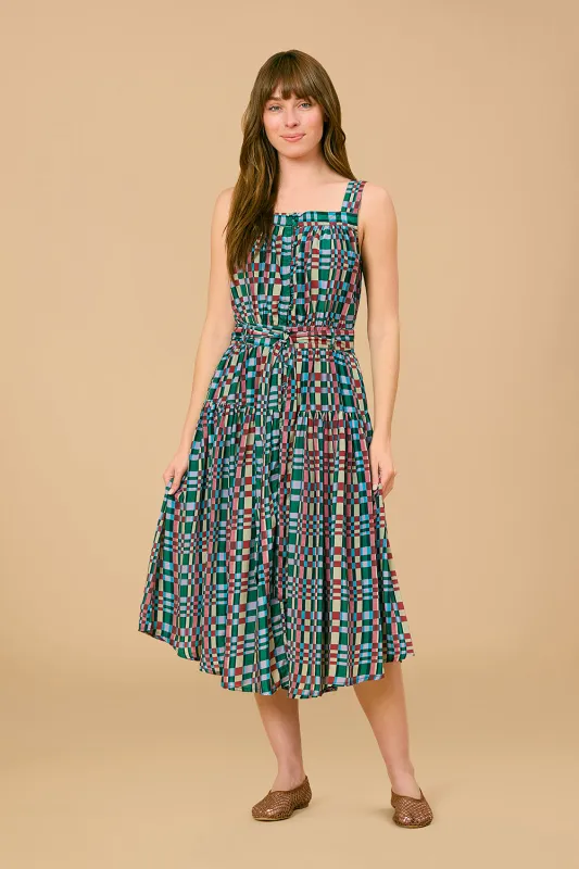 Cami Dress, Highland Mosaic sold by Olivia by Livro