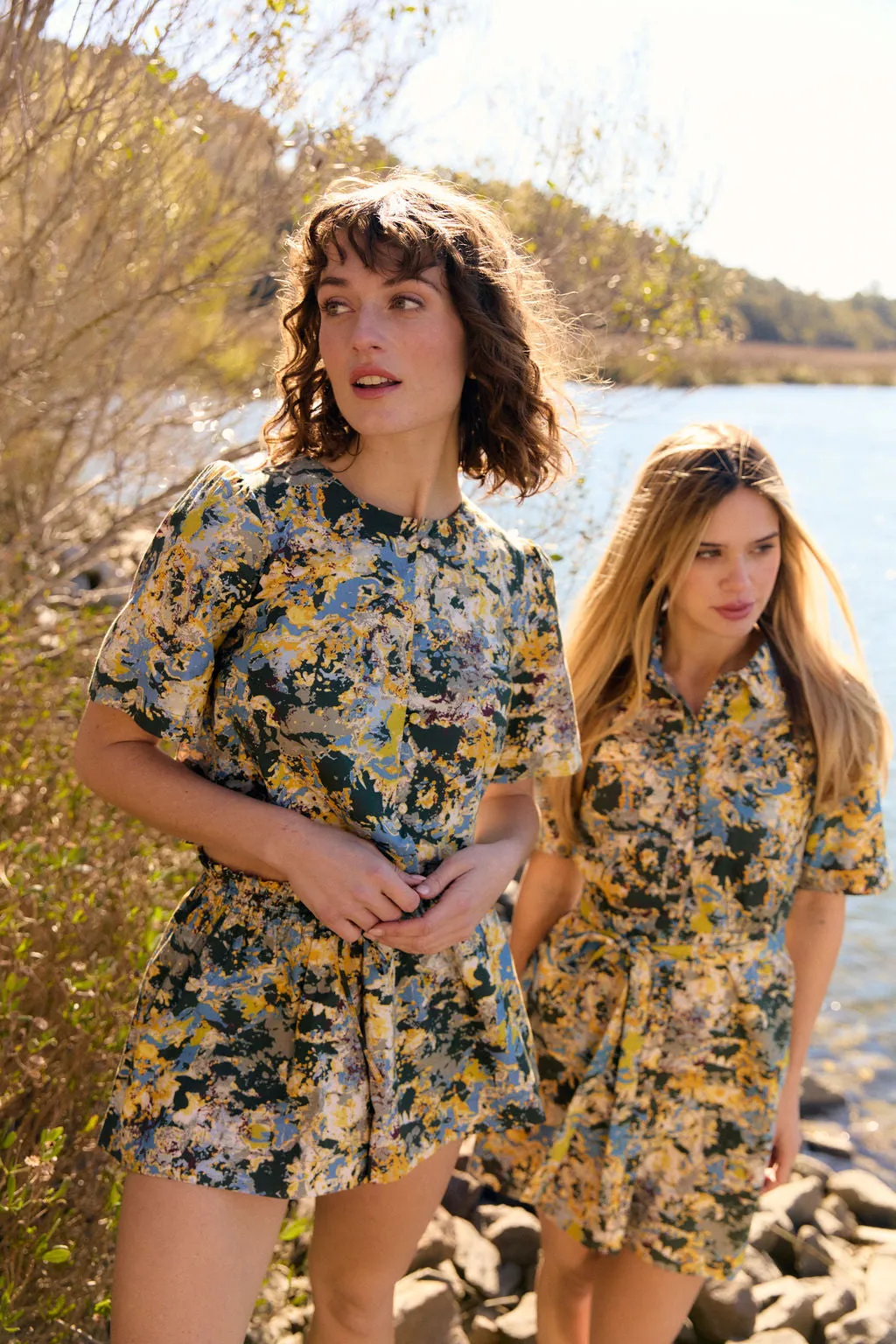 Tilly Dress, Misty Isles sold by Olivia by Livro product image thumbnail 3