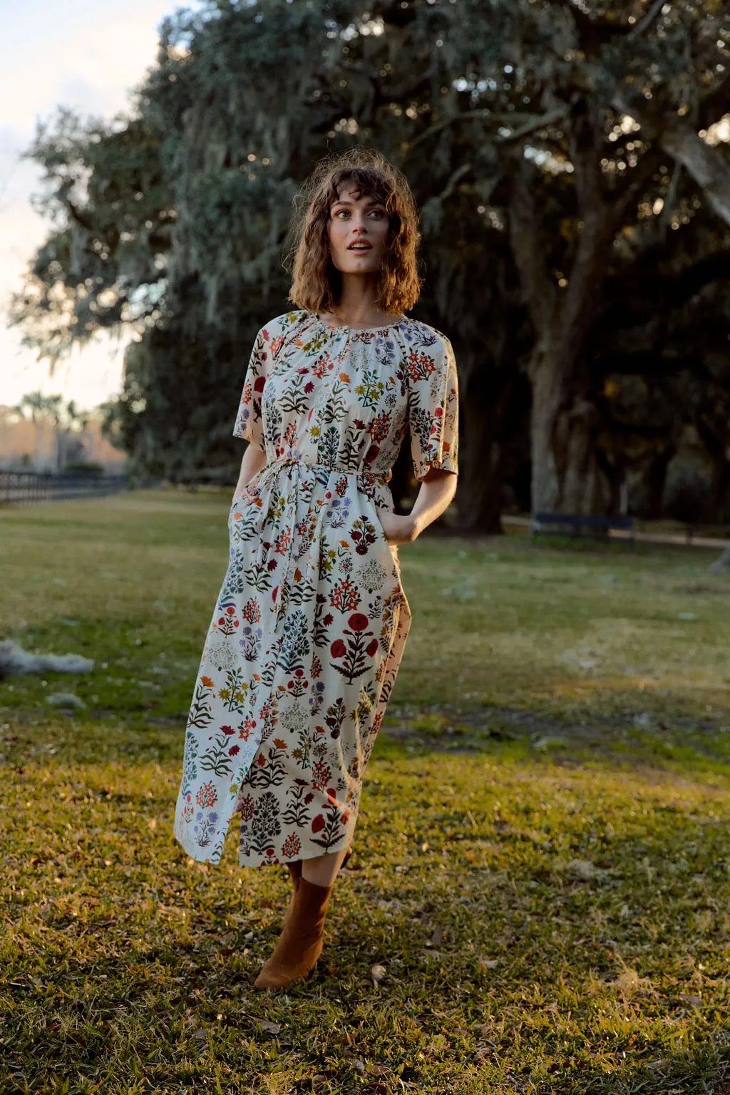 Faye Dress, Garden of Wales sold by Olivia by Livro product image thumbnail 3