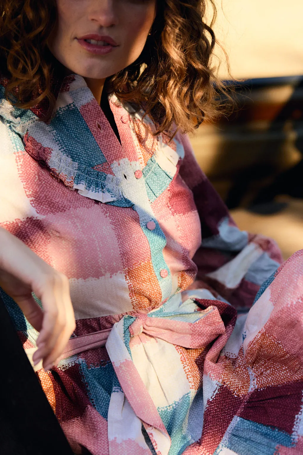Dale Dress, Cottage Quilt sold by Olivia by Livro product image thumbnail 4
